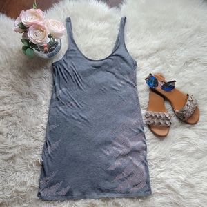 Gray Sleeveless Women's Top